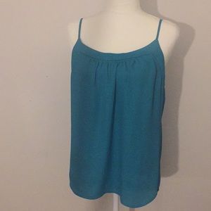 LOFT teal tank top